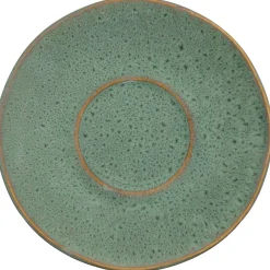 Keramikuntertasse MATERA 15 cm grün 4er-Set*LEONARDO New