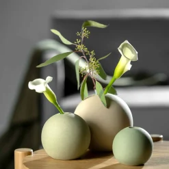 Keramikvase BOLLA 9 cm hellgrün*LEONARDO