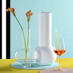 Keramikvase BRERA 42 cm weiß*LEONARDO