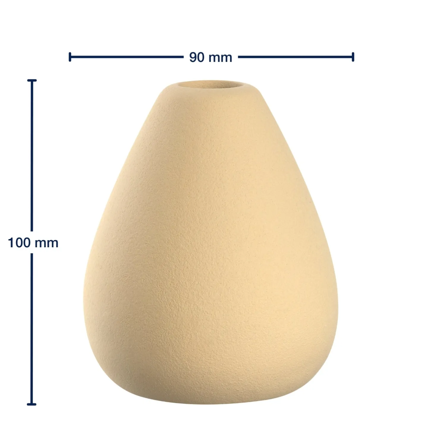 Keramikvase LUMINOSA 10 cm gelb*LEONARDO Hot