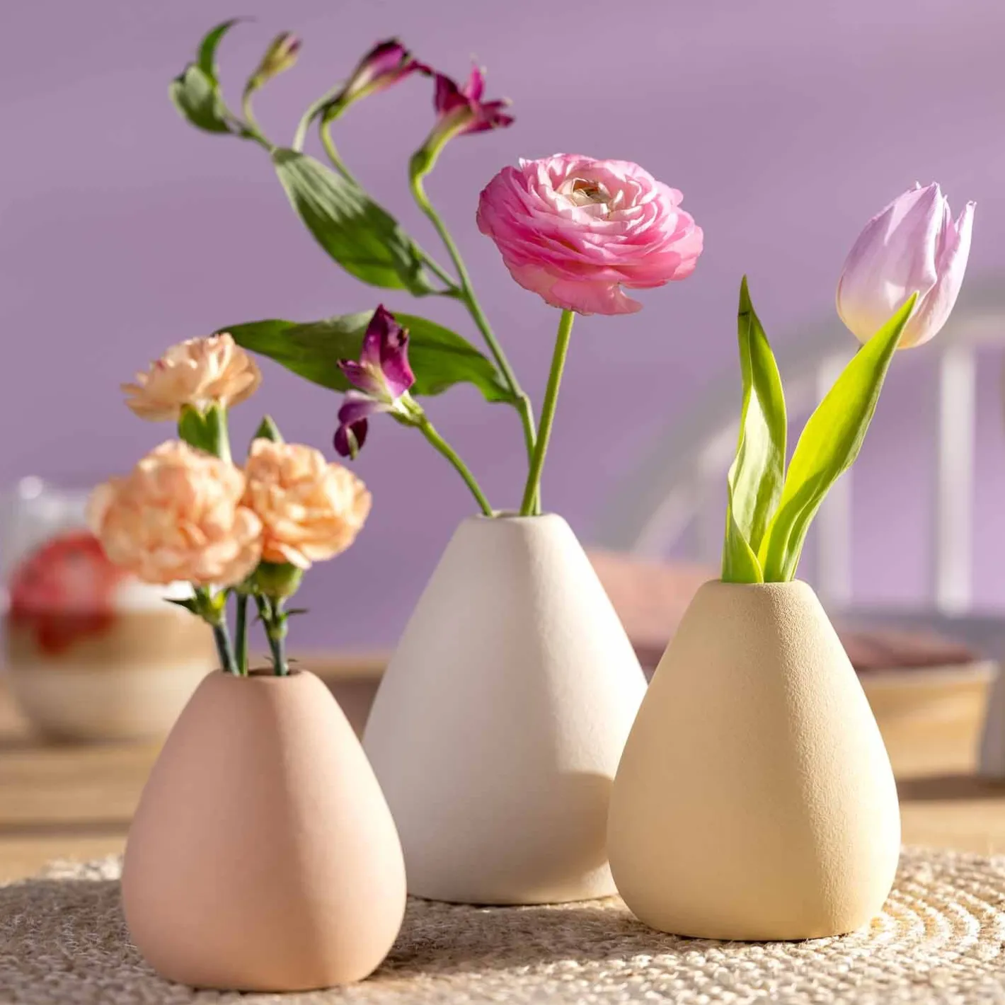 Keramikvase LUMINOSA 10 cm gelb*LEONARDO Hot