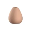 Keramikvase LUMINOSA 8 cm apricot*LEONARDO Discount