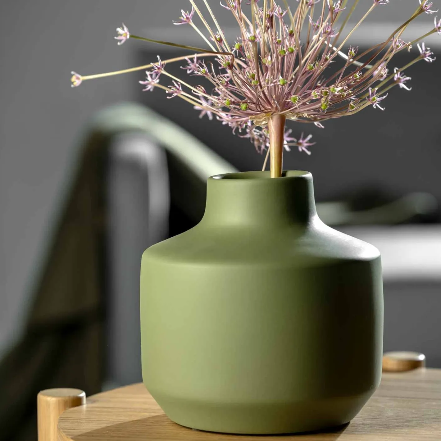 Keramikvase MILANO 19 cm grün*LEONARDO New