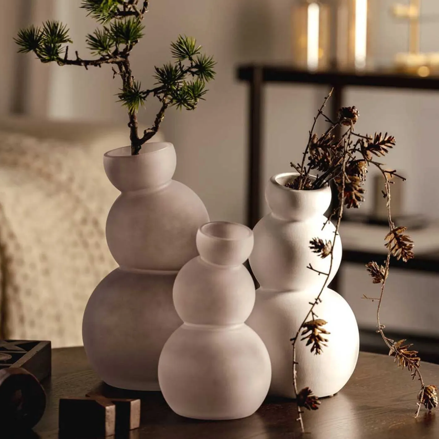 Keramikvase SILENZIO 26 cm weiß*LEONARDO Sale