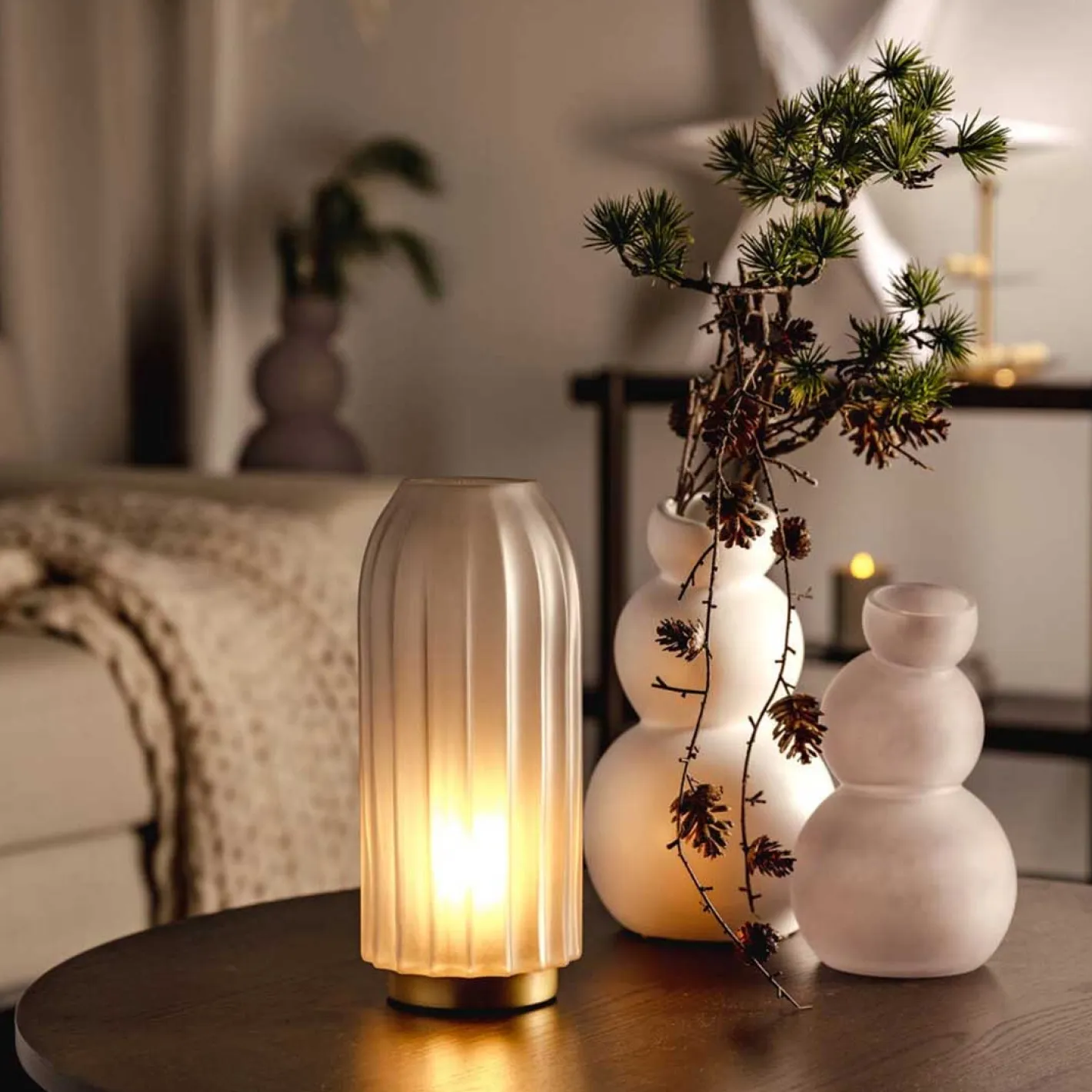 Keramikvase SILENZIO 26 cm weiß*LEONARDO Sale