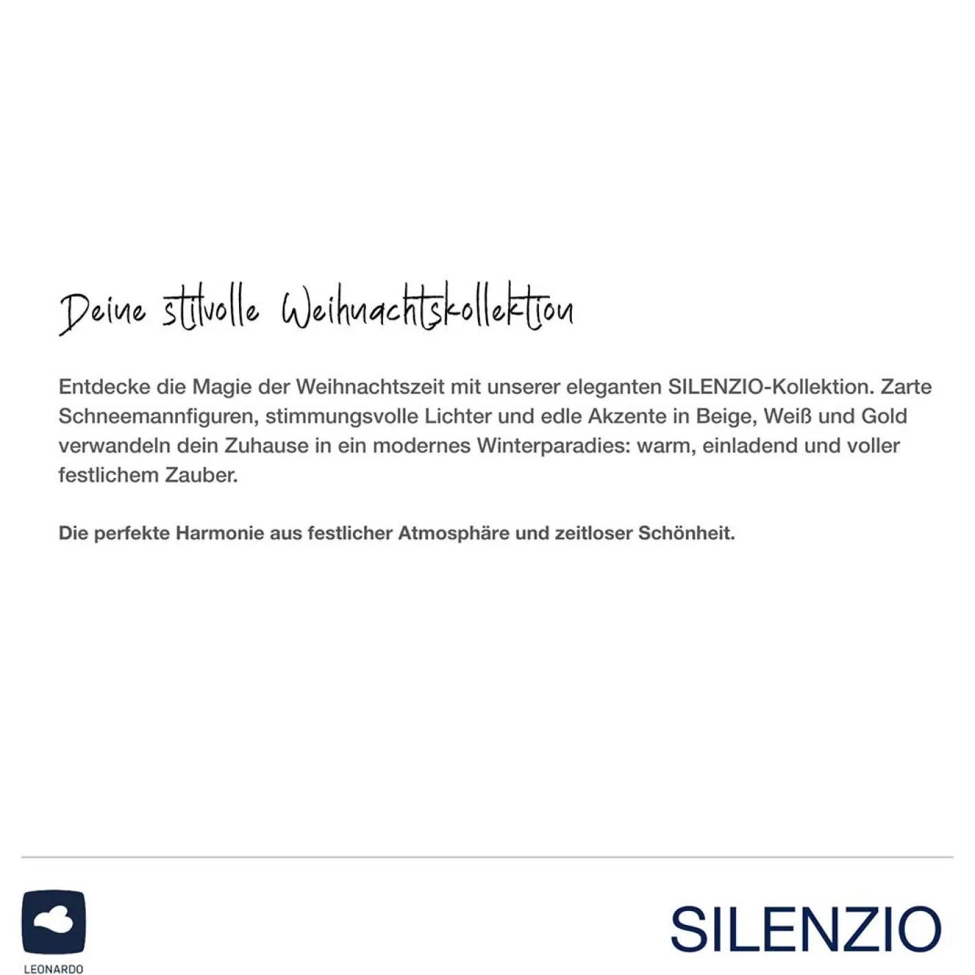 Keramikvase SILENZIO 26 cm weiß*LEONARDO Sale