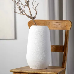 Keramikvase TROGOLO 40 cm weiß*LEONARDO Sale