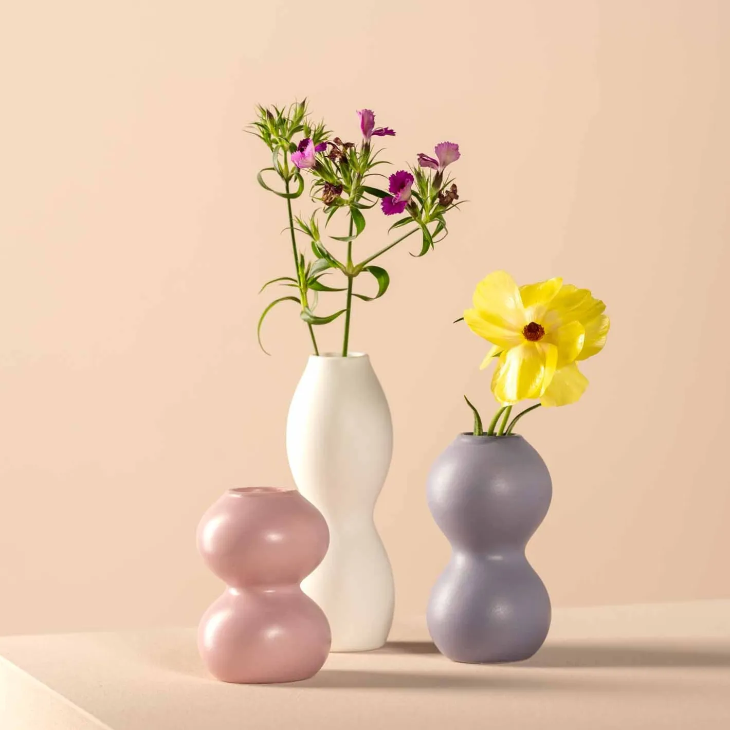 Keramikvase VIVACE 11 cm flieder*LEONARDO Clearance