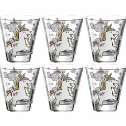 Kinderbecher BAMBINI 215 ml Einhorn 6er-Set*LEONARDO Best