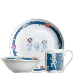 Kindergeschirr BAMBINI AVVENTURA 3-teilig Weltall*LEONARDO New