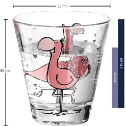 Kindertrinkset BAMBINI 3-teilig Flamingo*LEONARDO Clearance