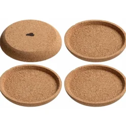 Korkuntersetzer GOCCE 9 cm 4er-Set*LEONARDO Sale