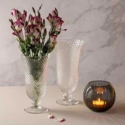 Kugelvase POESIA 13 cm grau*LEONARDO Clearance