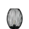 Laterne mit LED CASOLARE 24 cm schwarz*LEONARDO Outlet