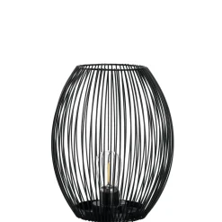 Laterne mit LED CASOLARE 24 cm schwarz*LEONARDO Outlet