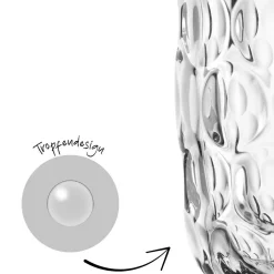 Latte Macchiato Glas GOCCE 380ml 1. Variante 2er-Set*LEONARDO Discount