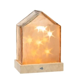 LED Haus 18 cm amber MAGICO*LEONARDO Online