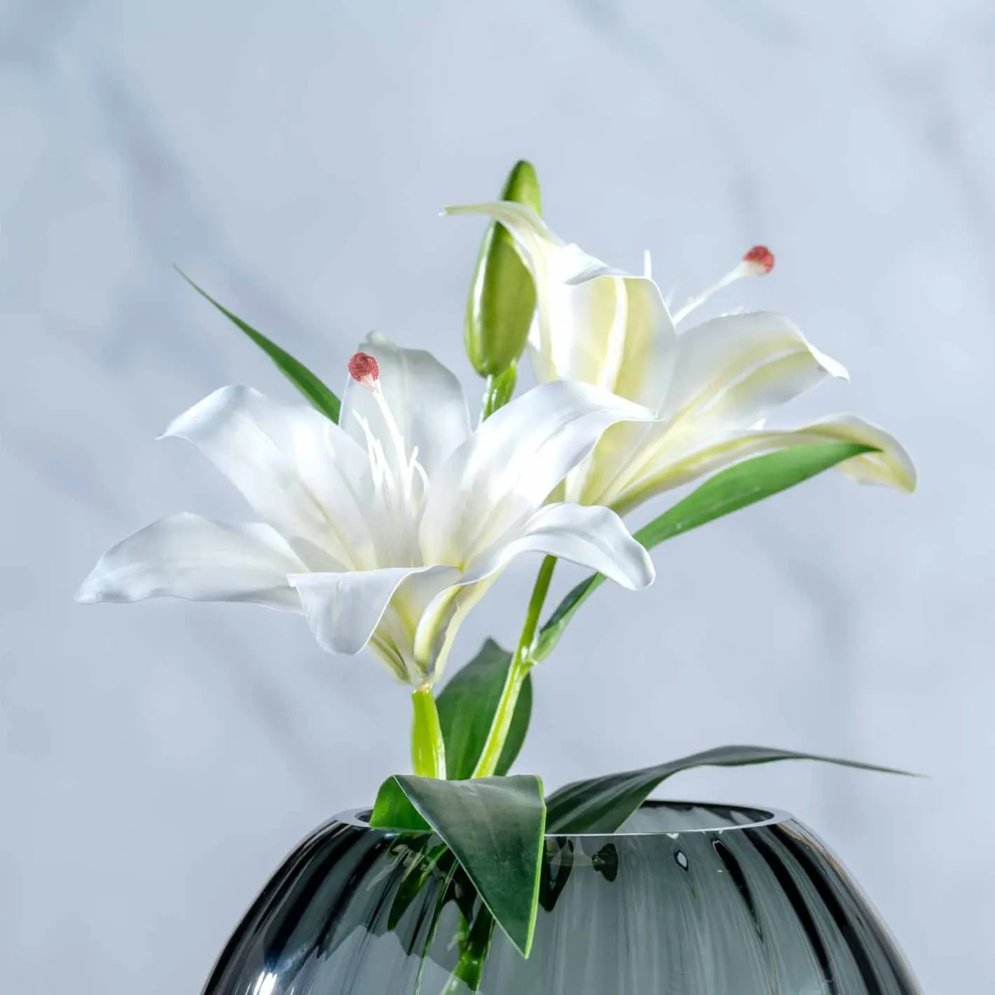 Lilie FIORE 38 cm weiß*LEONARDO Discount