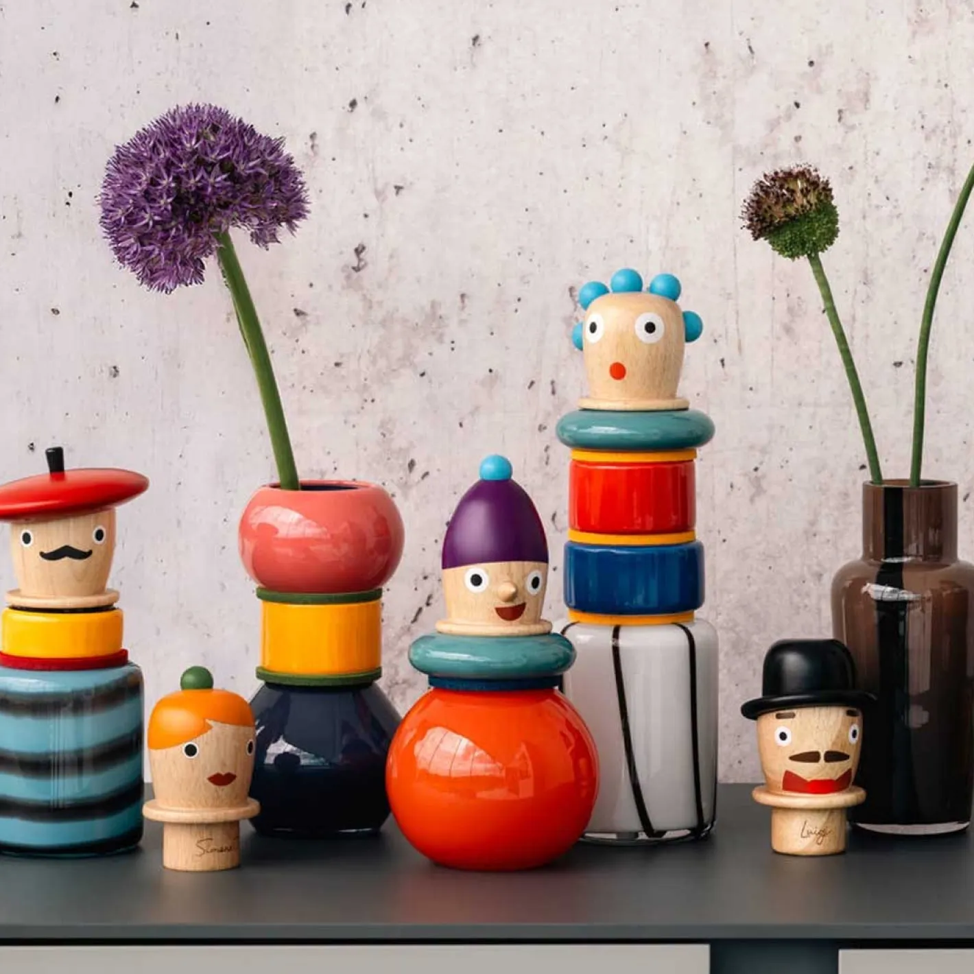 Objektvase BUONI AMICI Luigi 31 cm*LEONARDO Hot