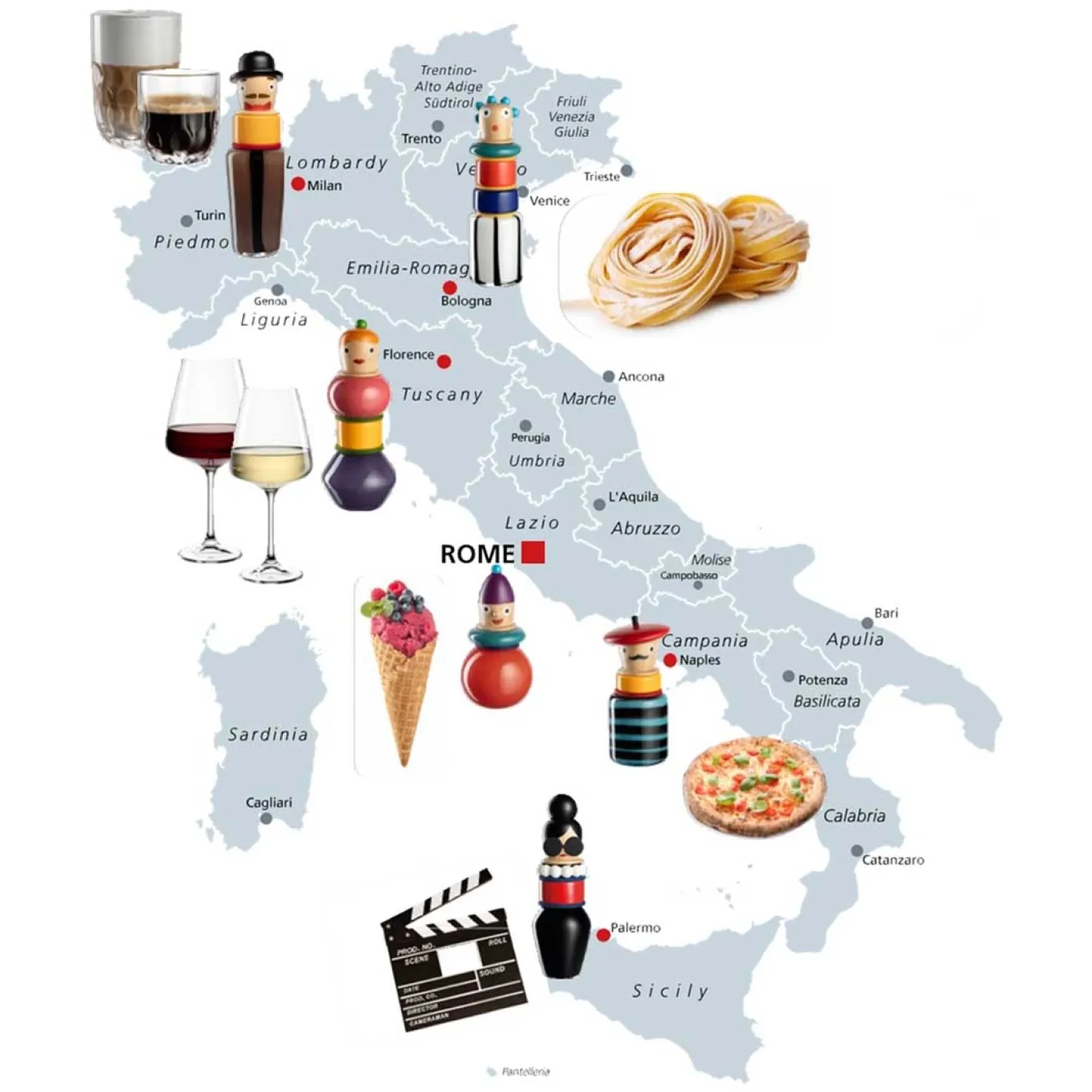 Objektvase BUONI AMICI Pino 24 cm*LEONARDO Best