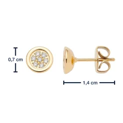 Ohrstecker CATHERINE gold*LEONARDO New