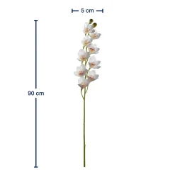 Orchidee FIORE 90 cm weiß*LEONARDO