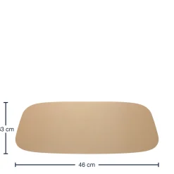 Platzset ROMA 33x46 cm apricot*LEONARDO New