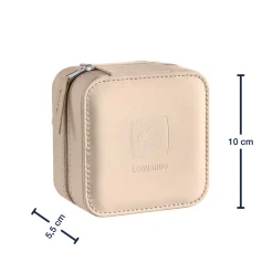 Reiseetui JEWELS taupe 10x10 cm*LEONARDO Hot