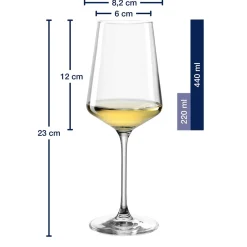 Rieslingglas PUCCINI 400 ml 6er-Set*LEONARDO Outlet