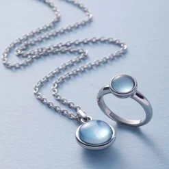 Ring BEA 17 grau blau*LEONARDO