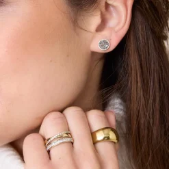 Ring SARAH 18 gold*LEONARDO Hot