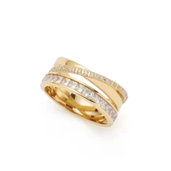 Ring SARAH 21 gold*LEONARDO Clearance
