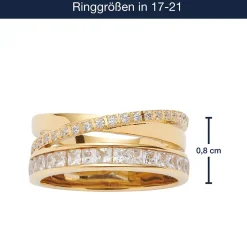 Ring SARAH 20 gold*LEONARDO New