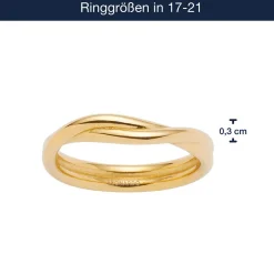 Ring TWISTER 17 gold CIAO*LEONARDO Online