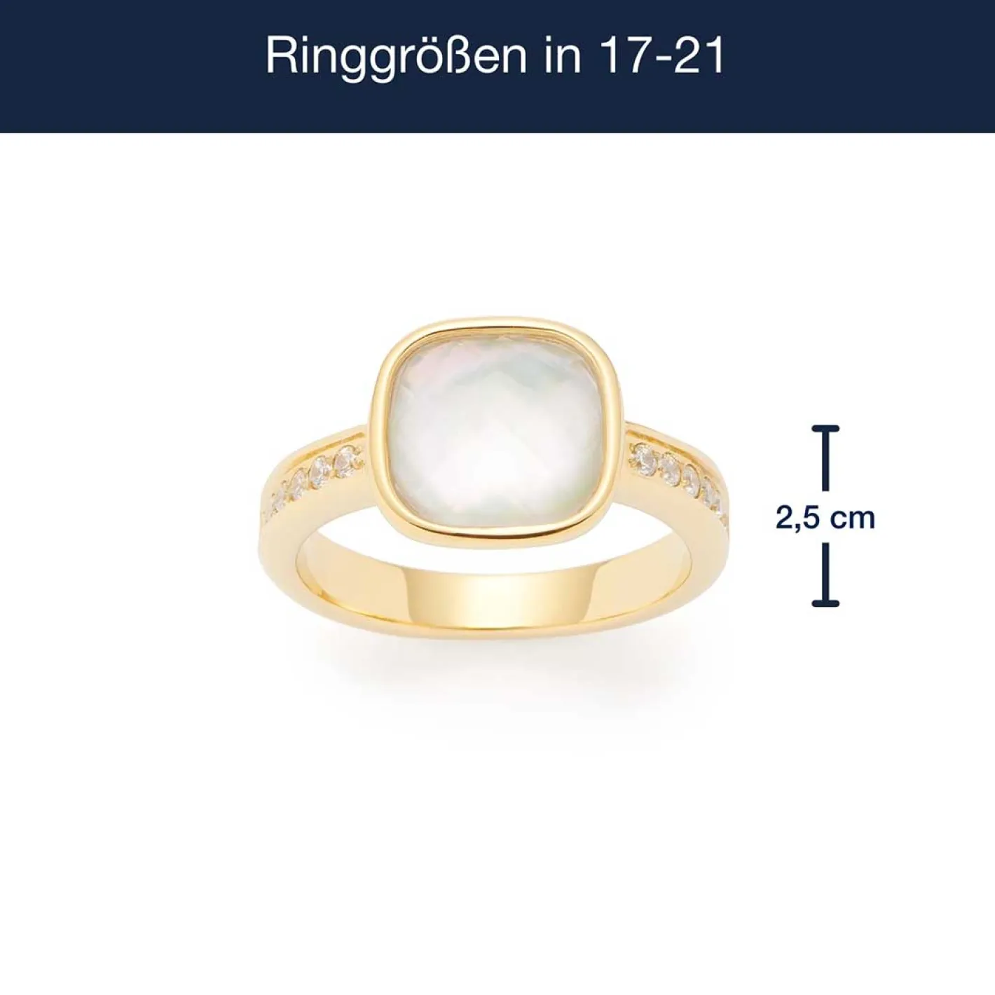 Ring VIRGINIA 17 gold*LEONARDO Outlet