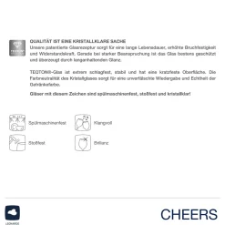 Rotweinglas CHEERS 520 ml mit persönlicher Gravur*LEONARDO Sale