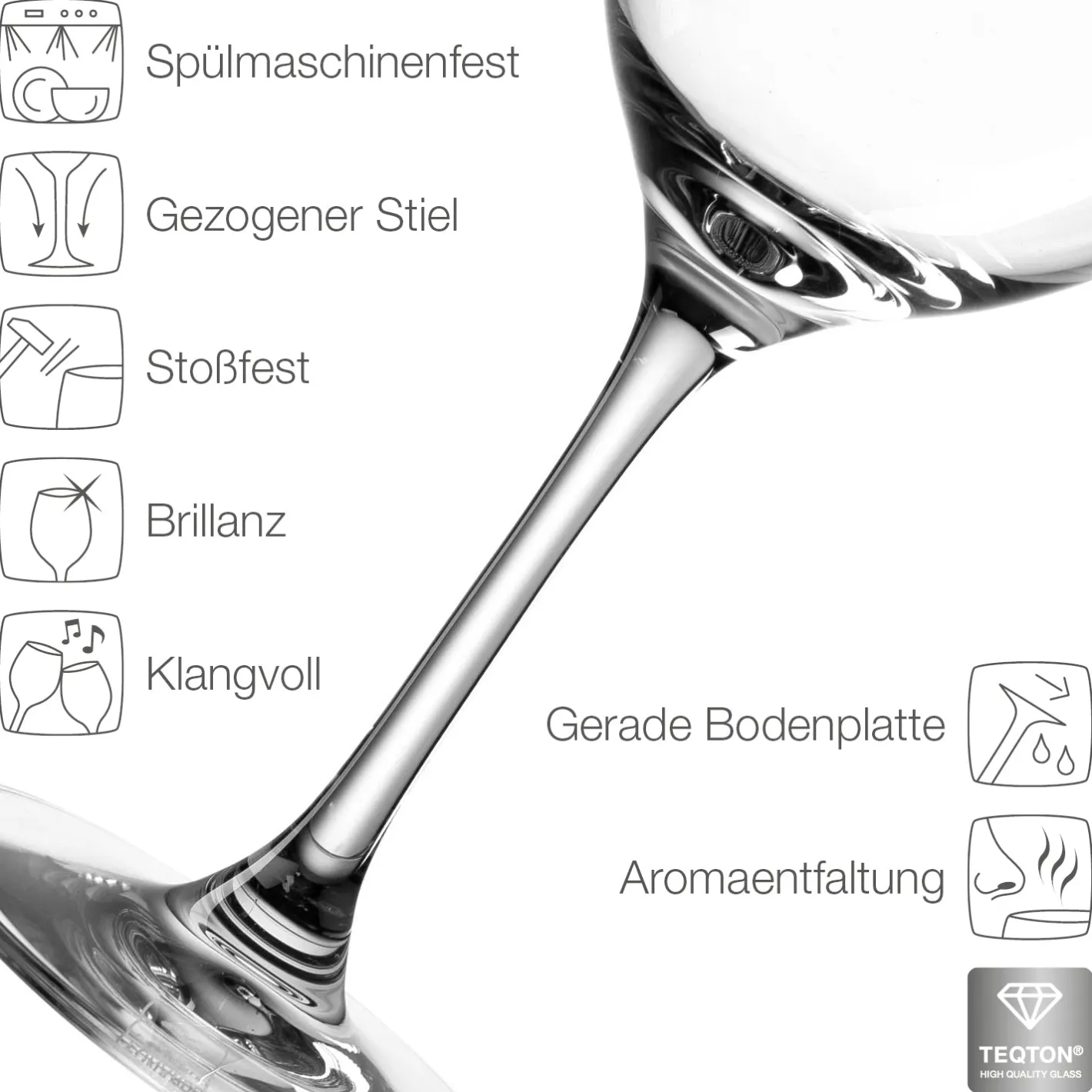 Rotweinglas CIAO+ 430 ml 6er-Set*LEONARDO Clearance