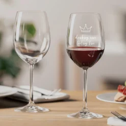 Rotweinglas DAILY 460 ml mit persönlicher Gravur*LEONARDO Outlet