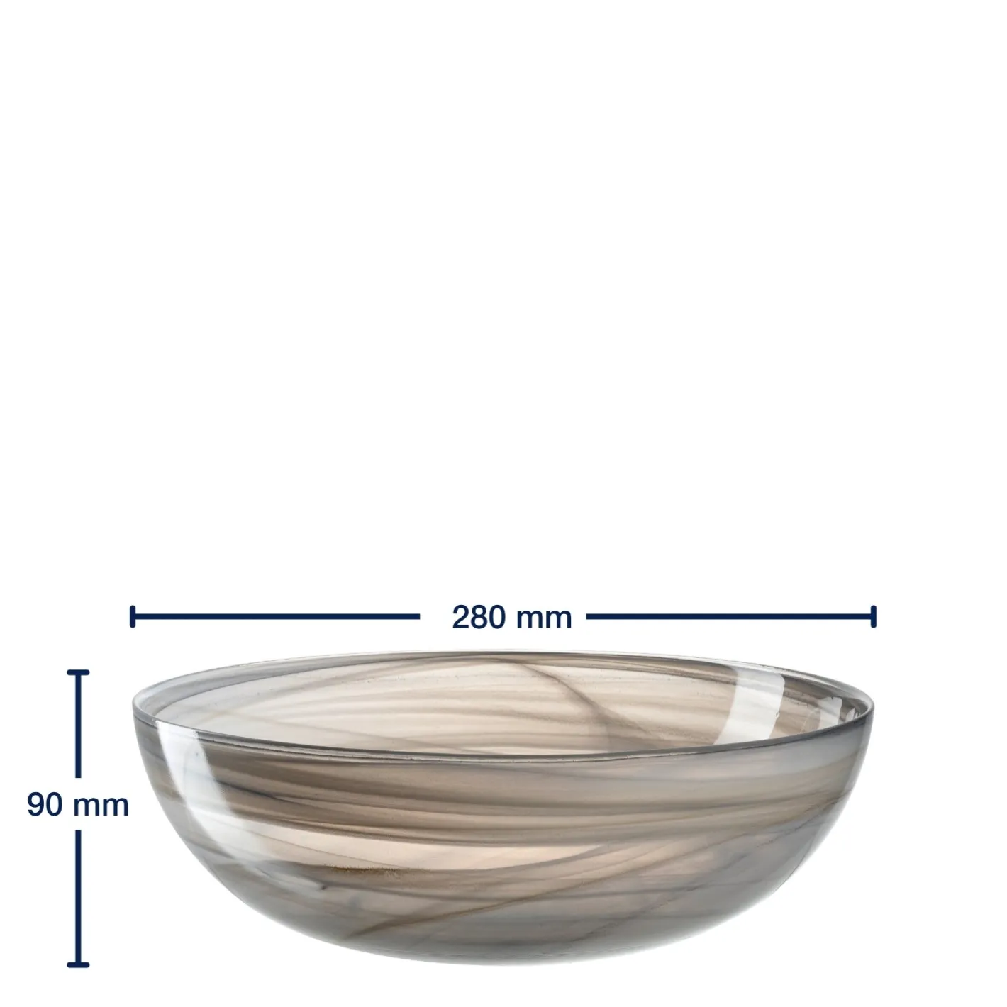Schale ALABASTRO 28 cm beige*LEONARDO