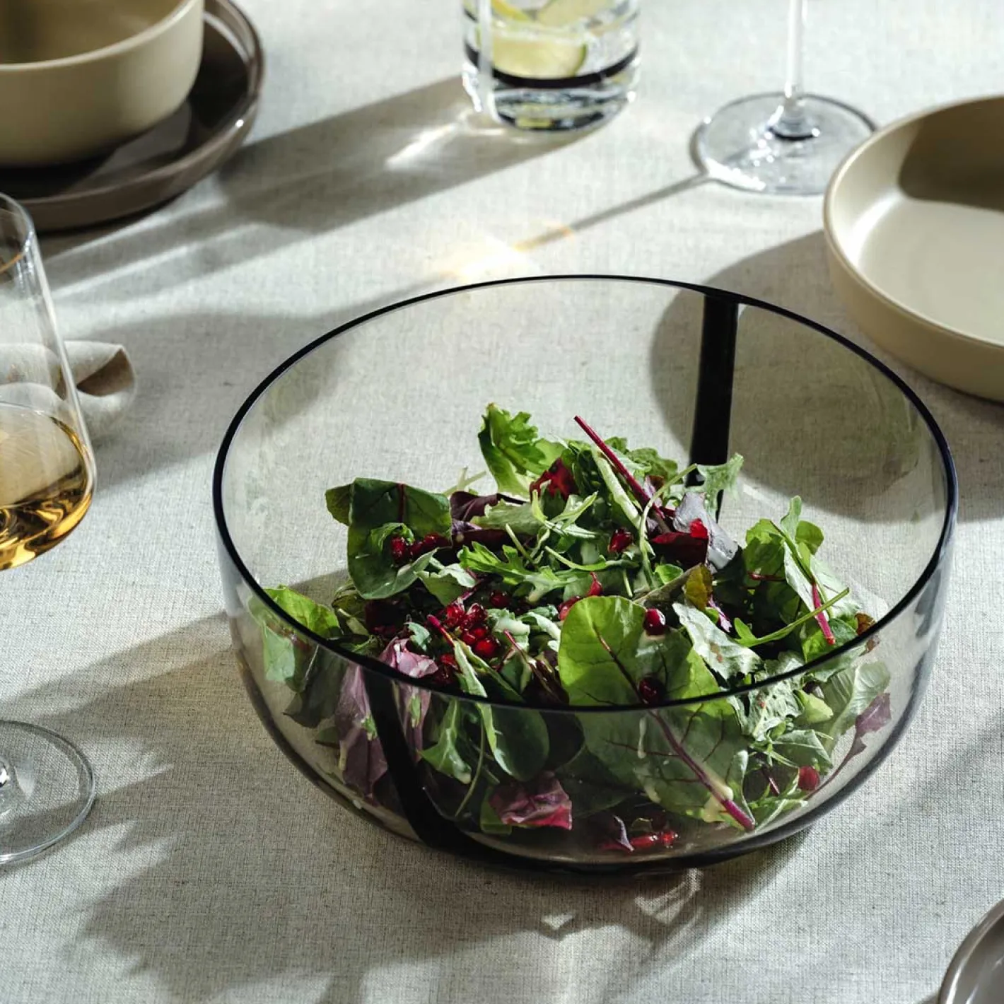 Schale ALVEO 26 cm taupe*LEONARDO Hot