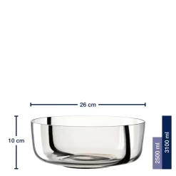 Schale ALVEO 26 cm taupe*LEONARDO Hot