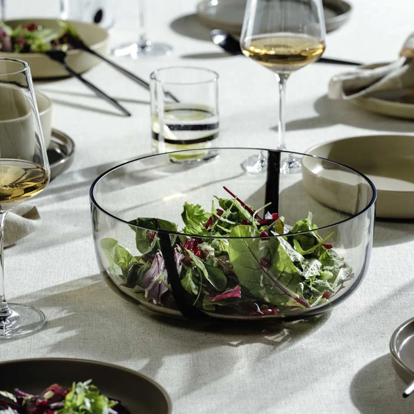 Schale ALVEO 26 cm taupe*LEONARDO Hot