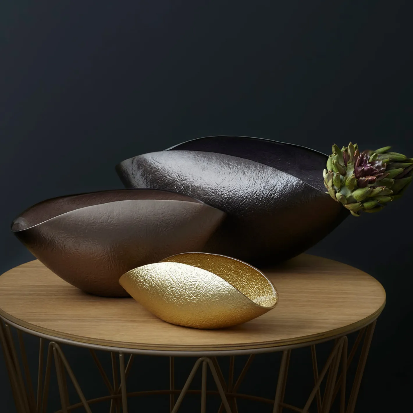 Schale COMO braun 28 cm x 14 cm*LEONARDO Hot