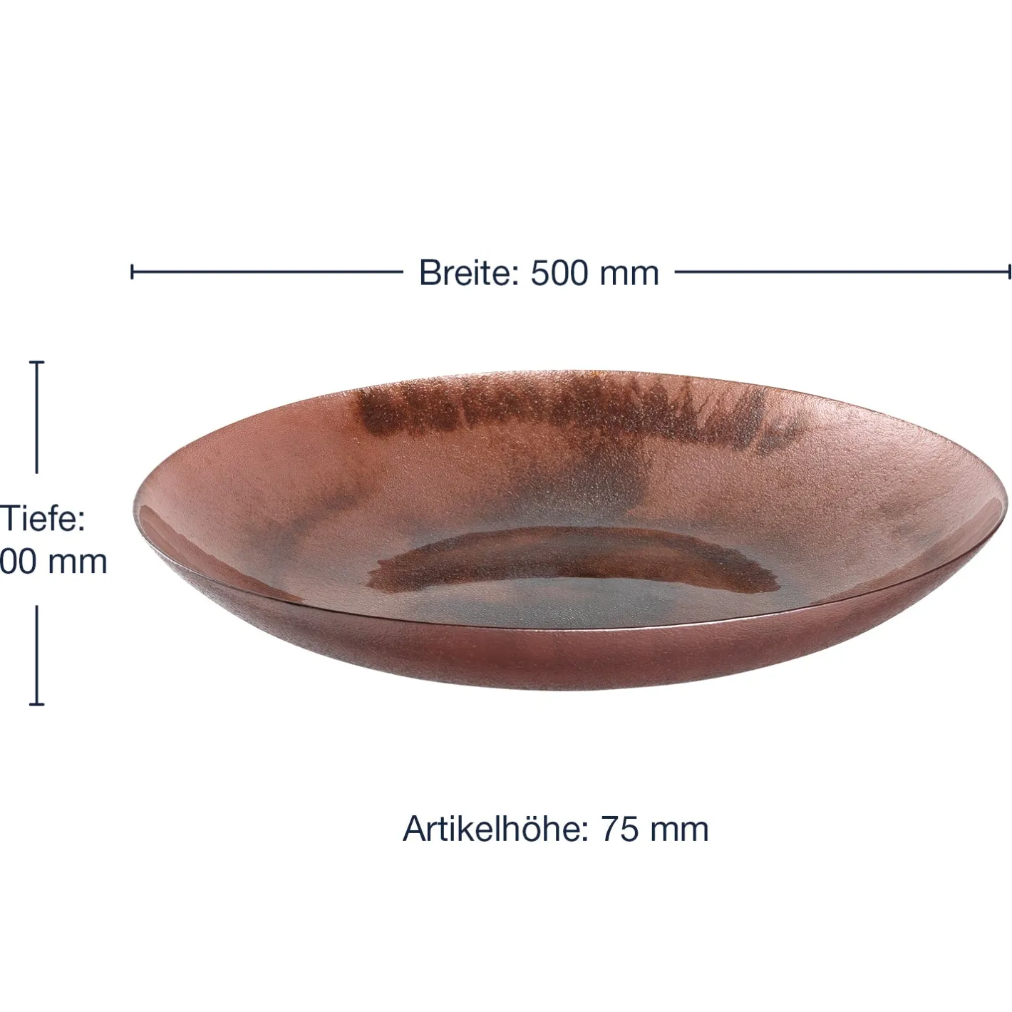 Schale POESIA 50 cm rosé*LEONARDO Best