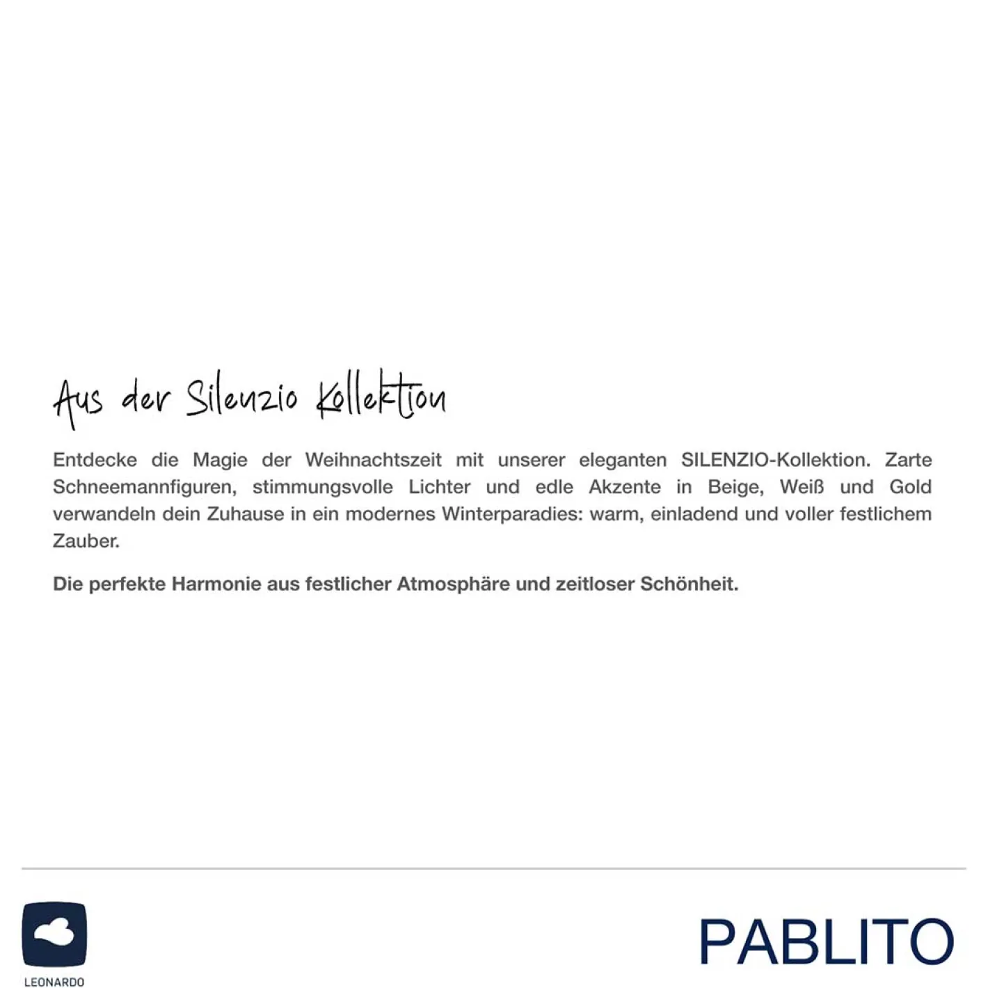 Schneemann PABLITO 6 cm*LEONARDO Outlet