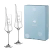 Sektglas Geschenkset PUCCINI 5-teilig 280 ml mit persönlicher Gravur*LEONARDO Outlet