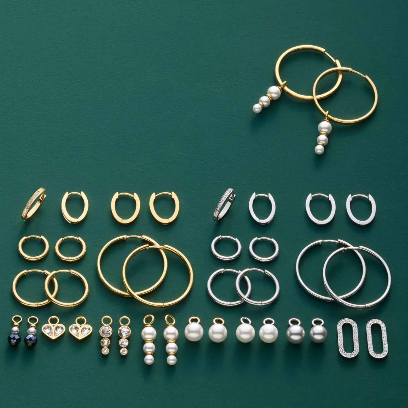 Set/2 Anhänger ALINE gold Beauty's*LEONARDO Online