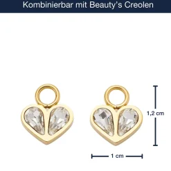 Set/2 Anhänger INES gold Beauty's*LEONARDO Hot
