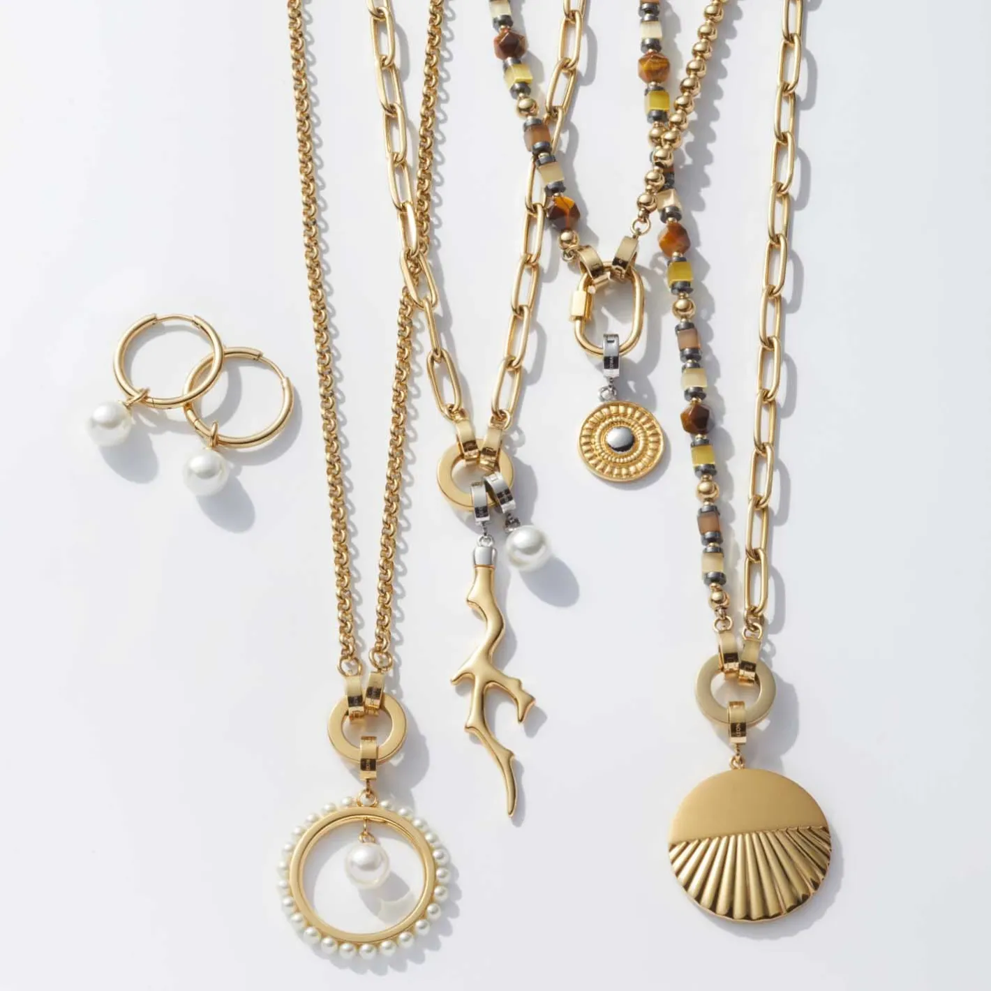 Set/2 Anhänger PERLA gold Beauty's*LEONARDO