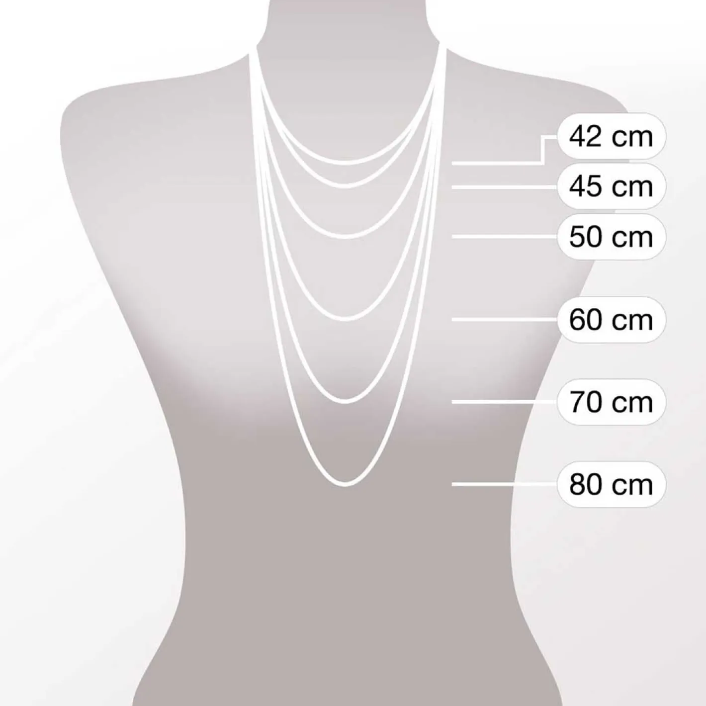 Set Halskette ESTHER 69 cm Clip & Mix*LEONARDO Hot